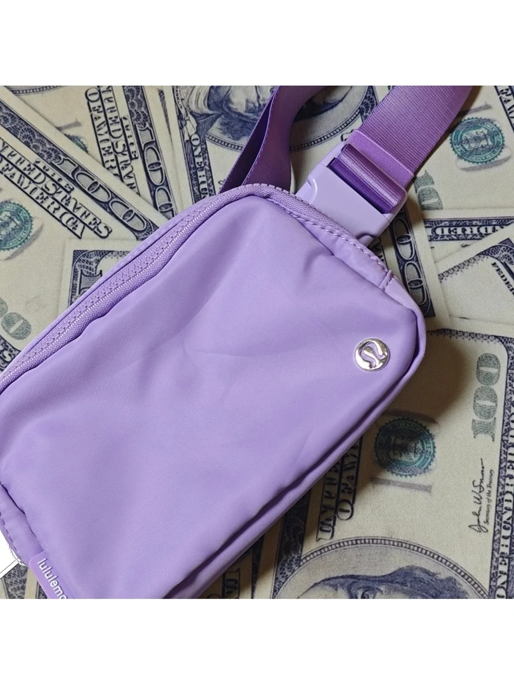 lululemon athletica Lilac Crossbody Bag